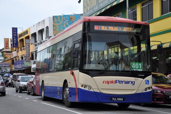 Phương tiện di chuyển ở đảo ngọc Penang