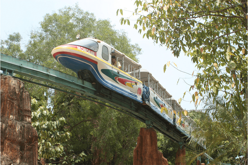 Trải nghiệm Monorail tại Công Viên Châu Á Đà Nẵng